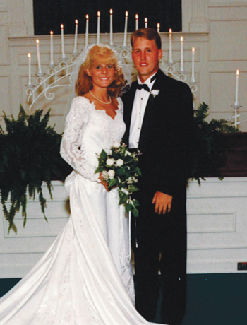 Jill and Hugh married on July 25, 1992.