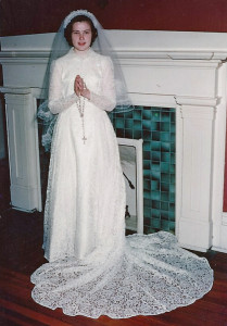 A young 18-year-old Trinita on the day she took her vows as a Dominican sister. One day later, she headed to Jackson, MS, and a life that has impacted so many over the last five decades.