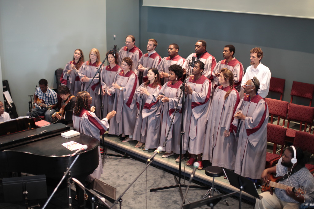 Diversity in the best—the very best—sense of the word. From the choir to the social outreach, you will find black and white, side by side, working and playing together. It works at Redeemer because of the common denominator that is Christ.