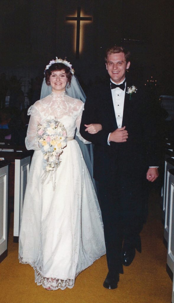 Tori and Alan were married April 10, 1982, at Morrison Heights Baptist Church in Clinton.