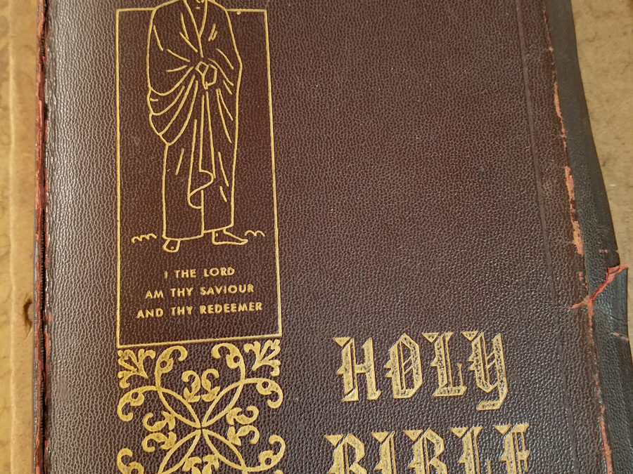 LAGNIAPPE — 7 decades of rebinding Bibles