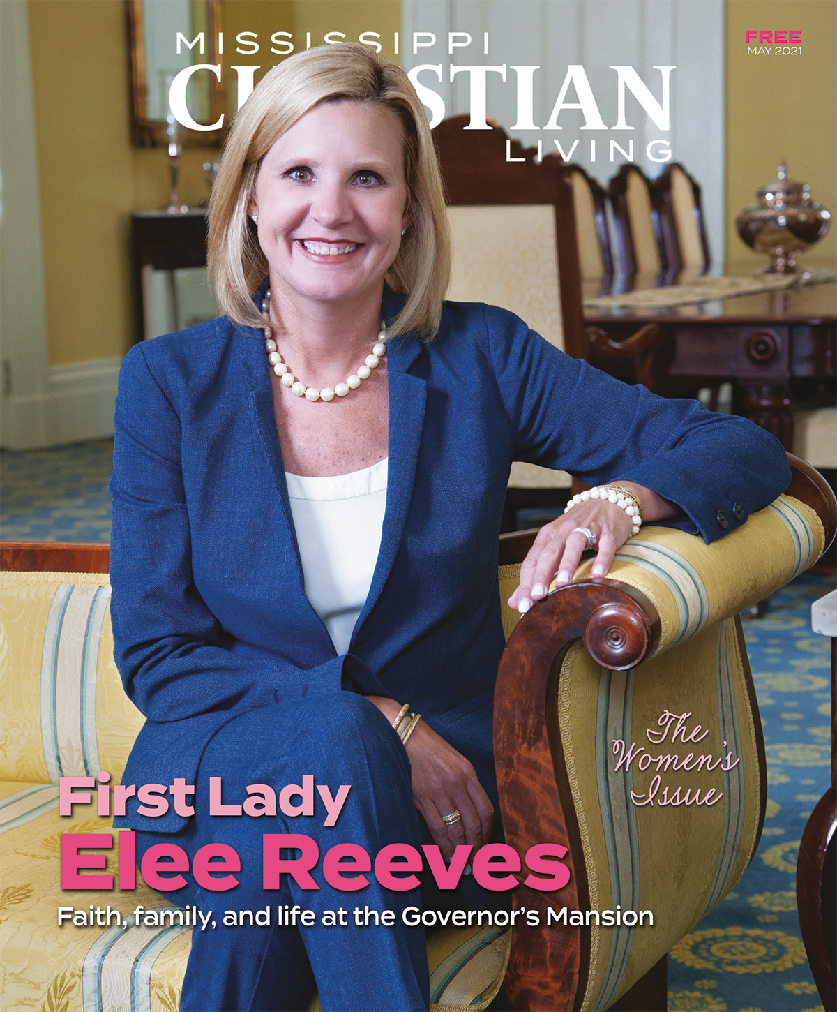 First Lady Elee Reeves — Faith, family, and life at the Governor’s