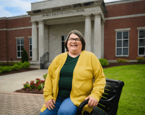 Dr. Kristen White at Belhaven University
