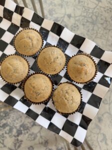blueberry protein muffins