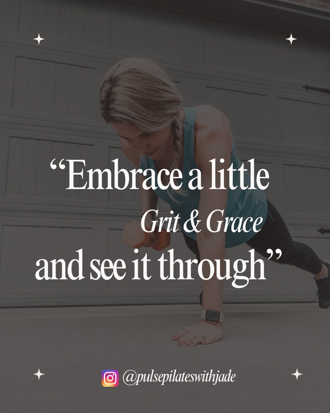 Motivational fitness meme