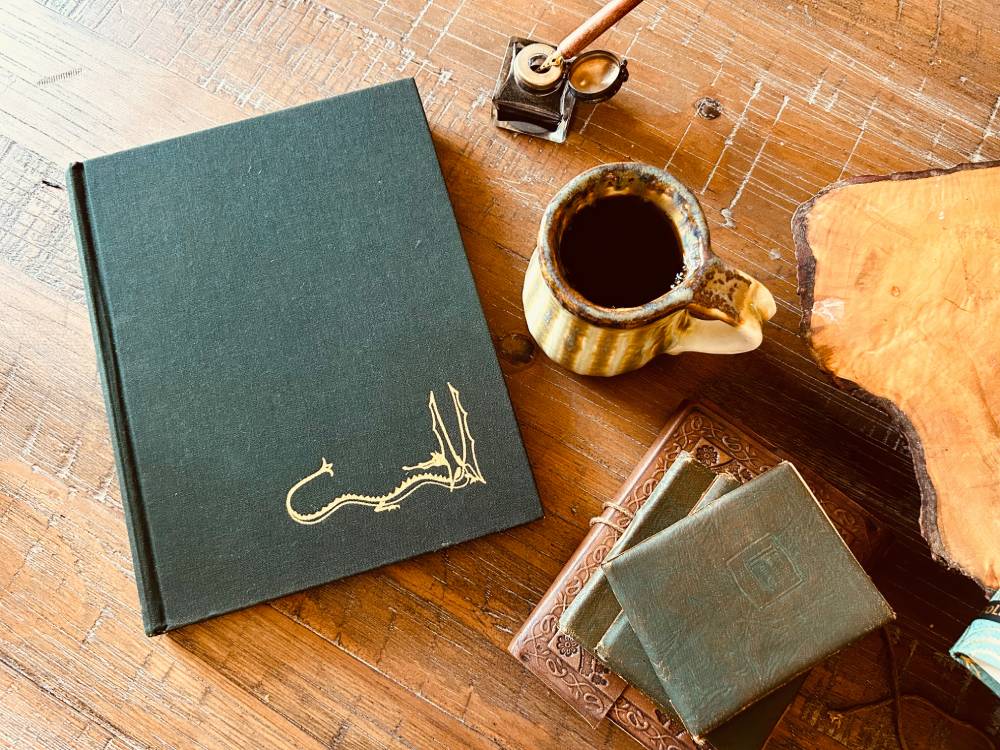 Books and coffee