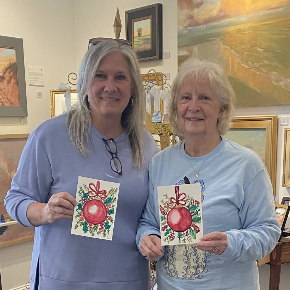 Teena Welborn and her mom