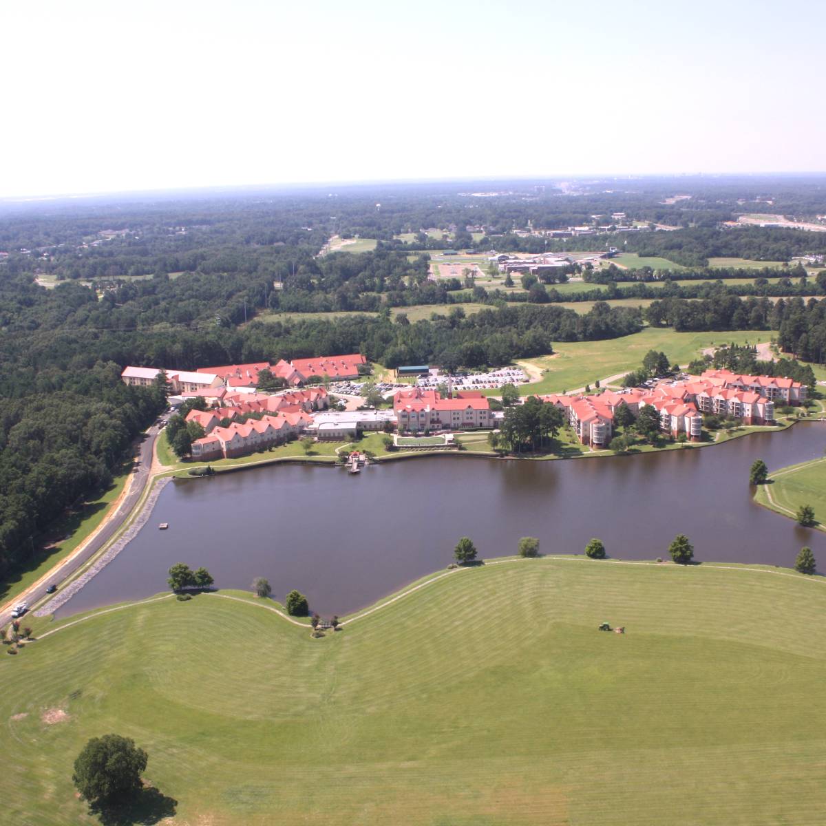 St. Catherine's Village aerial view