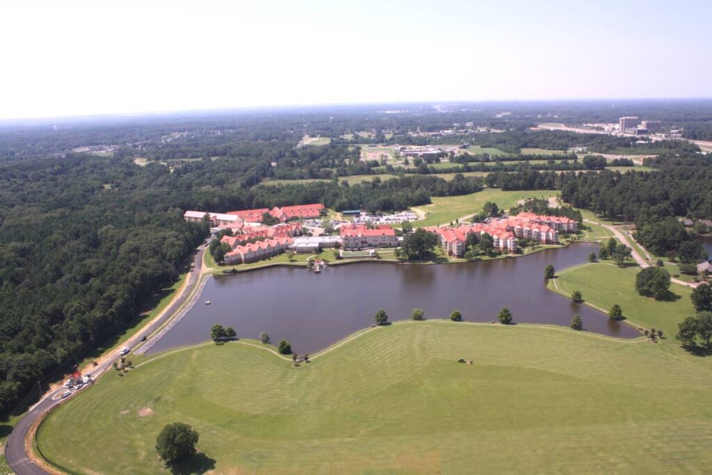 UNCROPPED_ St. Catherine's Village aerial view (1)