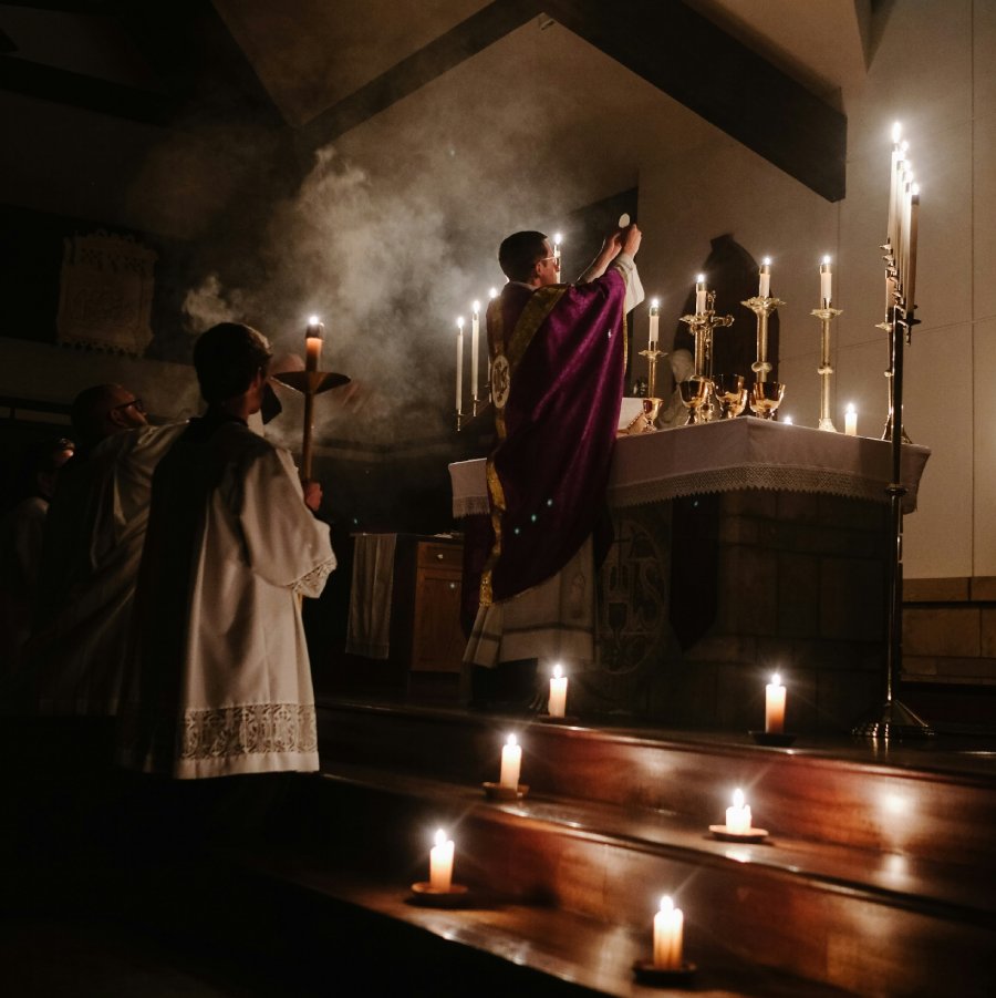 High church mass